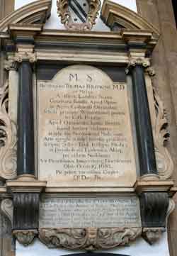 Thomas Browne monument
